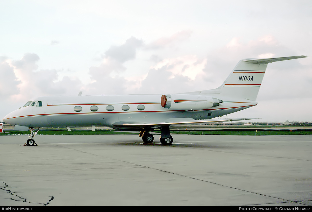 Aircraft Photo of N100A | Grumman G-1159 Gulfstream II | AirHistory.net #103099