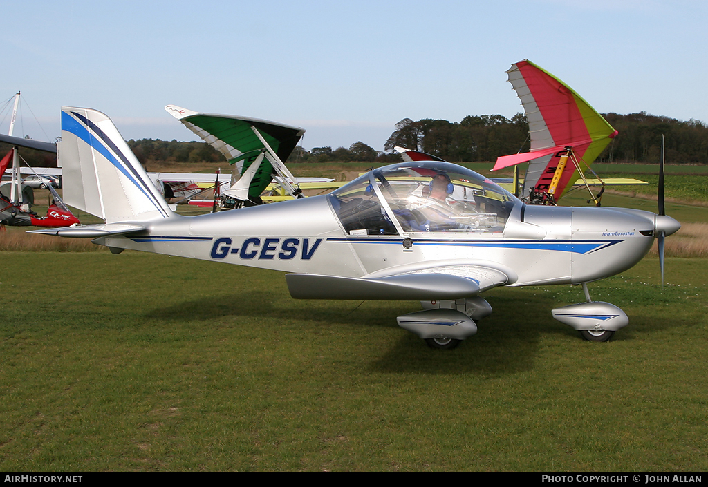 Aircraft Photo of G-CESV | Cosmik EV-97 TeamEurostar UK | AirHistory.net #103102