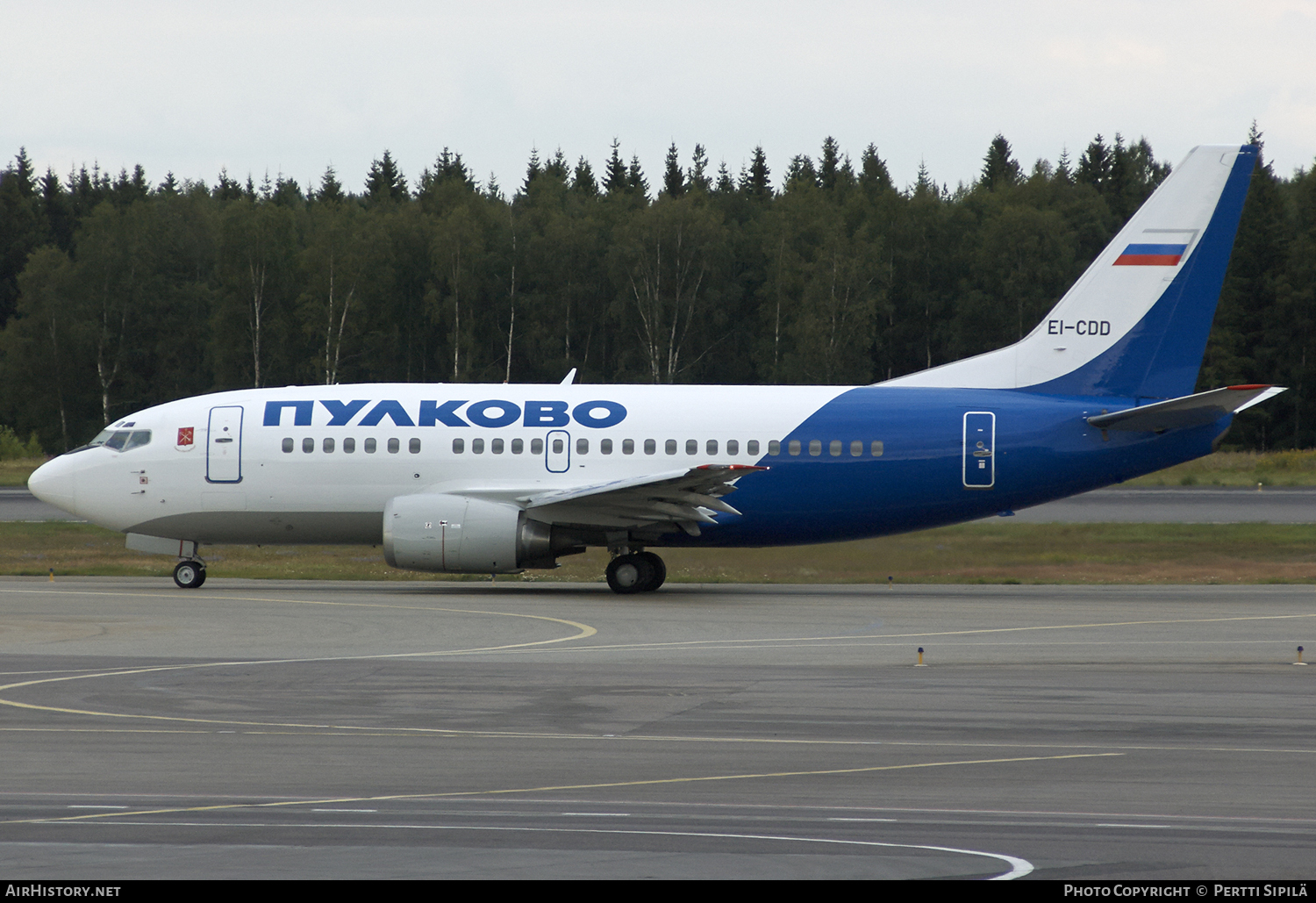 Aircraft Photo of EI-CDD | Boeing 737-548 | Pulkovo Airlines | AirHistory.net #103103