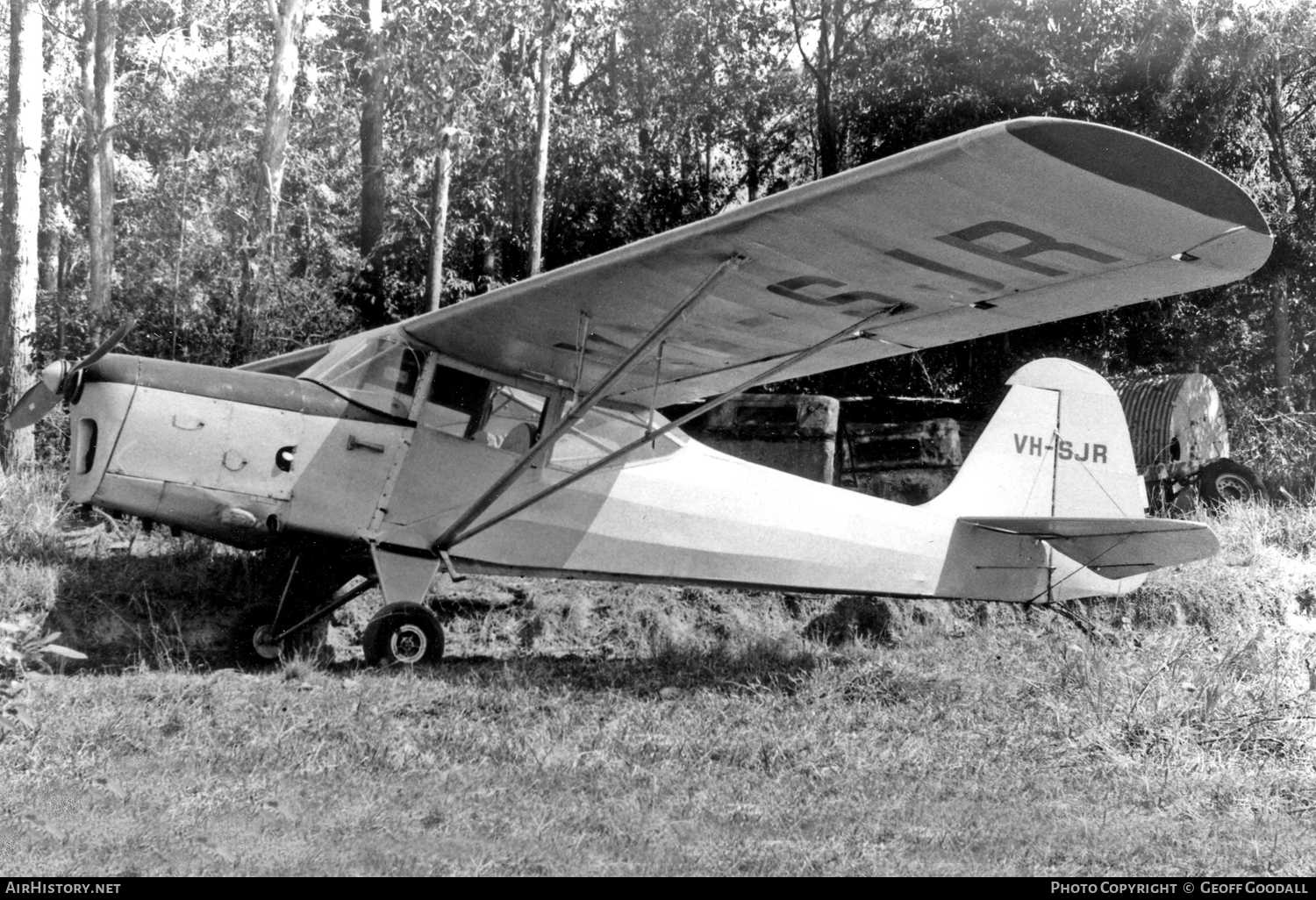 Aircraft Photo of VH-SJR | Auster J-1B Aiglet | AirHistory.net #103106