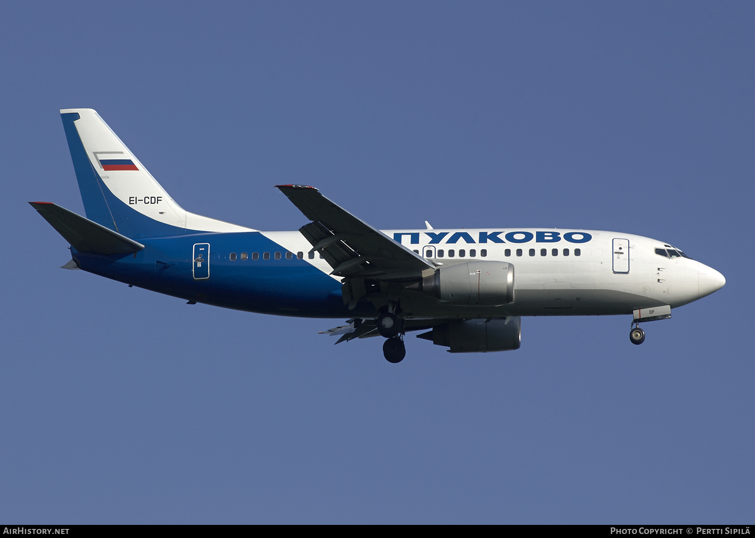 Aircraft Photo of EI-CDF | Boeing 737-548 | Pulkovo Airlines | AirHistory.net #103144