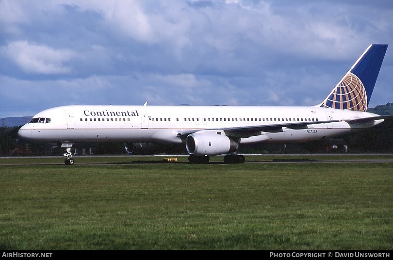 Aircraft Photo of N17133 | Boeing 757-224 | Continental Airlines | AirHistory.net #103145