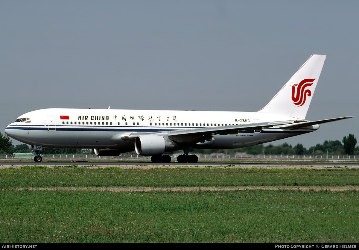 Aircraft Photo of B-2553 | Boeing 767-2J6/ER | Air China | AirHistory.net #103156