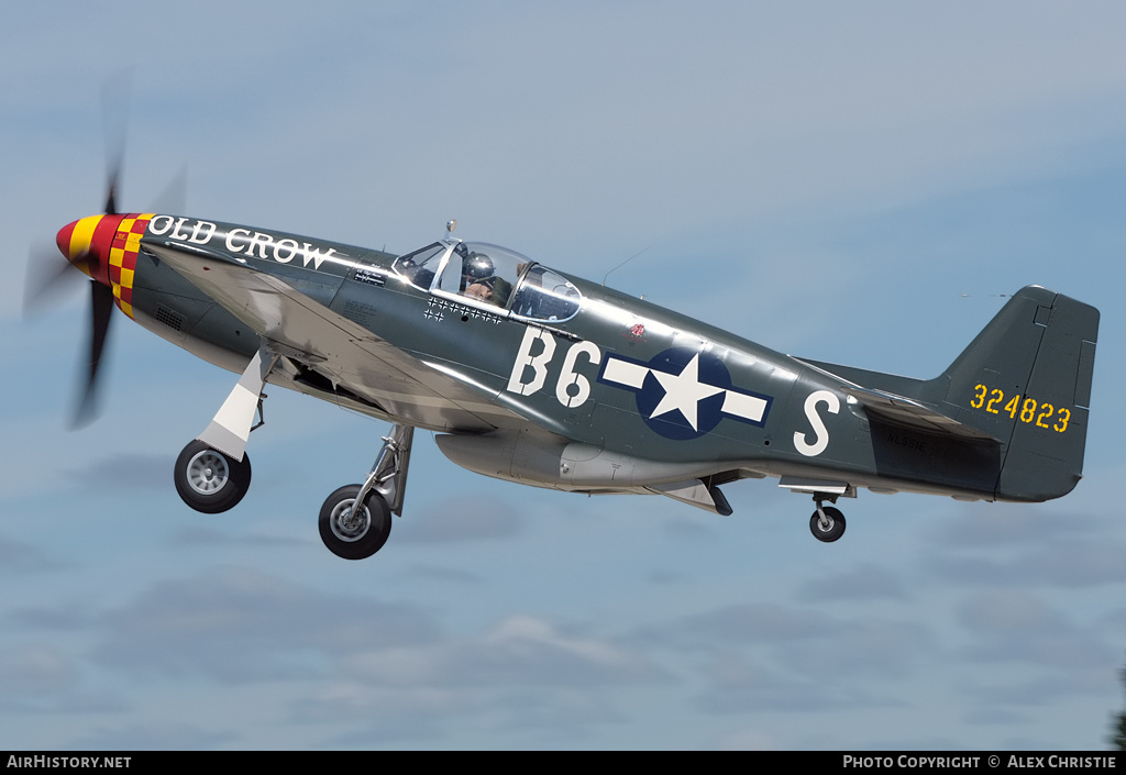 Aircraft Photo of N551E / NL551E / 324823 | North American P-51B Mustang | USA - Air Force | AirHistory.net #103170