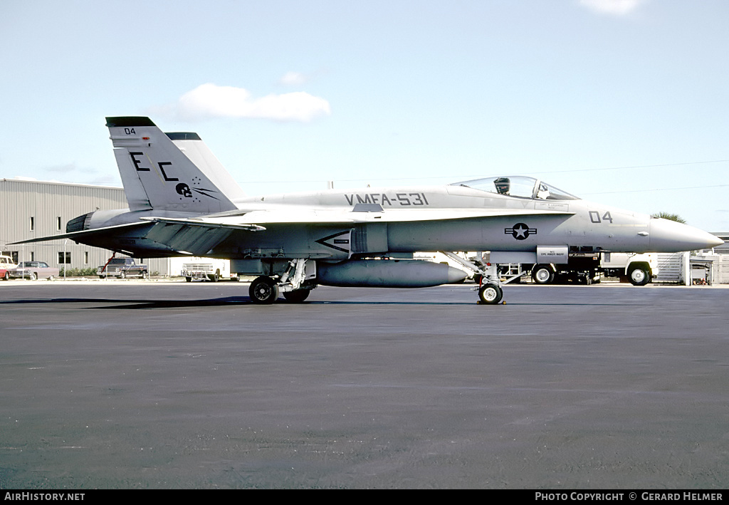 Aircraft Photo of 163128 | McDonnell Douglas F/A-18A Hornet | USA - Marines | AirHistory.net #103187