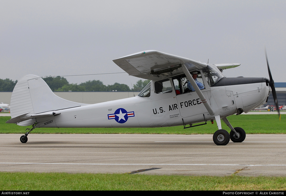 Aircraft Photo of N305EF | Cessna O-1E Bird Dog | USA - Air Force | AirHistory.net #103188