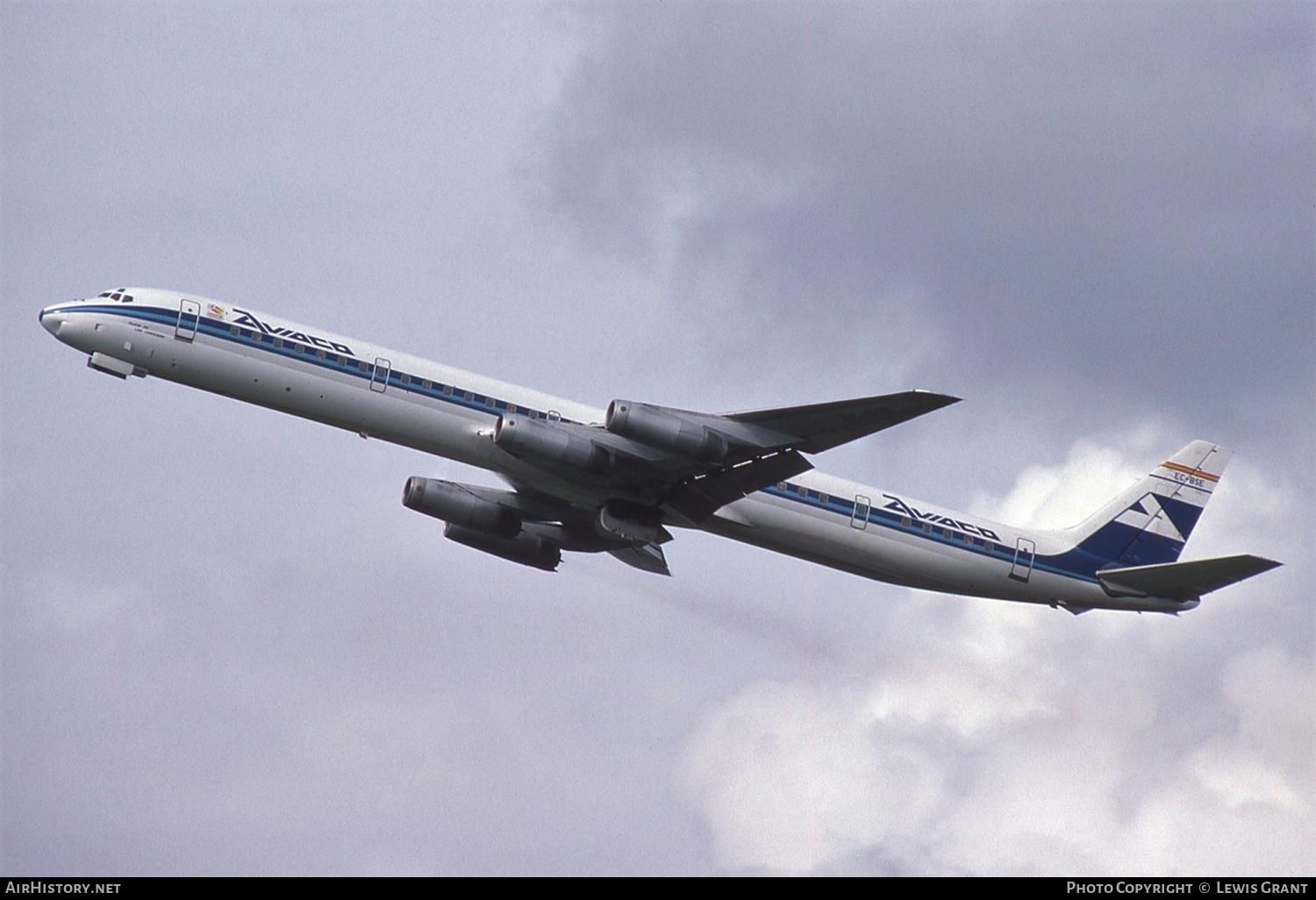 Aircraft Photo of EC-BSE | McDonnell Douglas DC-8-63 | Aviaco | AirHistory.net #103189