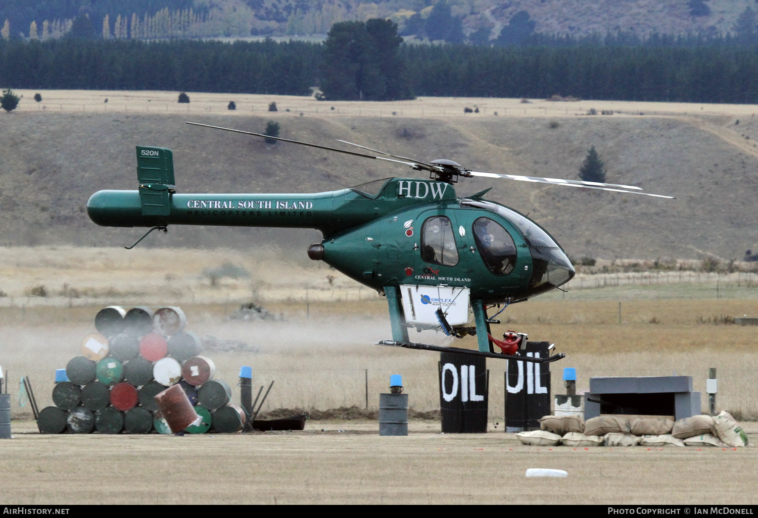 Aircraft Photo of ZK-HDW / HDW | McDonnell Douglas MD-520N | Central South Island Helicopters | AirHistory.net #103223