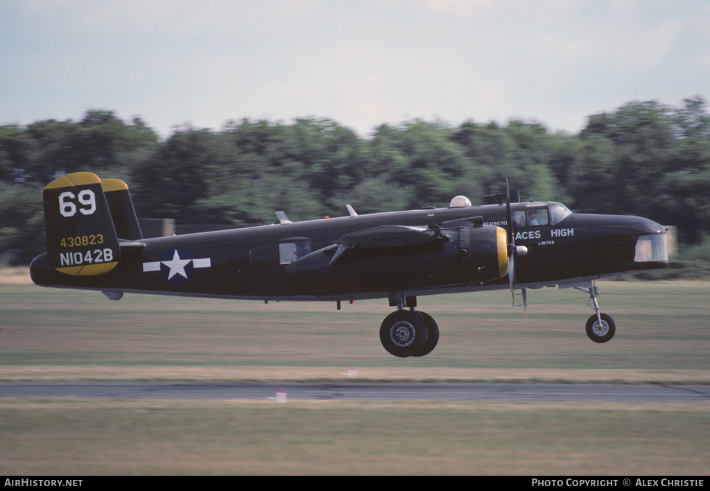 Aircraft Photo of N1042B / 430823 | North American VB-25N Mitchell | Aces High | USA - Air Force | AirHistory.net #103224