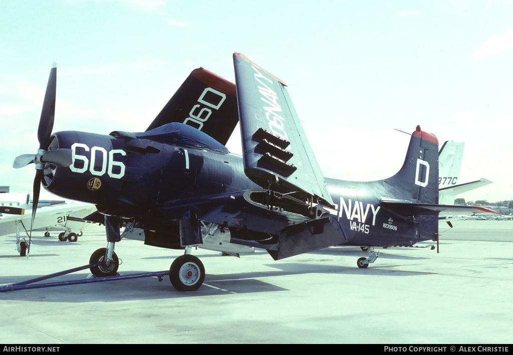 Aircraft Photo of N39606 / NX39606 / 139606 | Douglas A-1H Skyraider (AD-6) | USA - Navy | AirHistory.net #103226