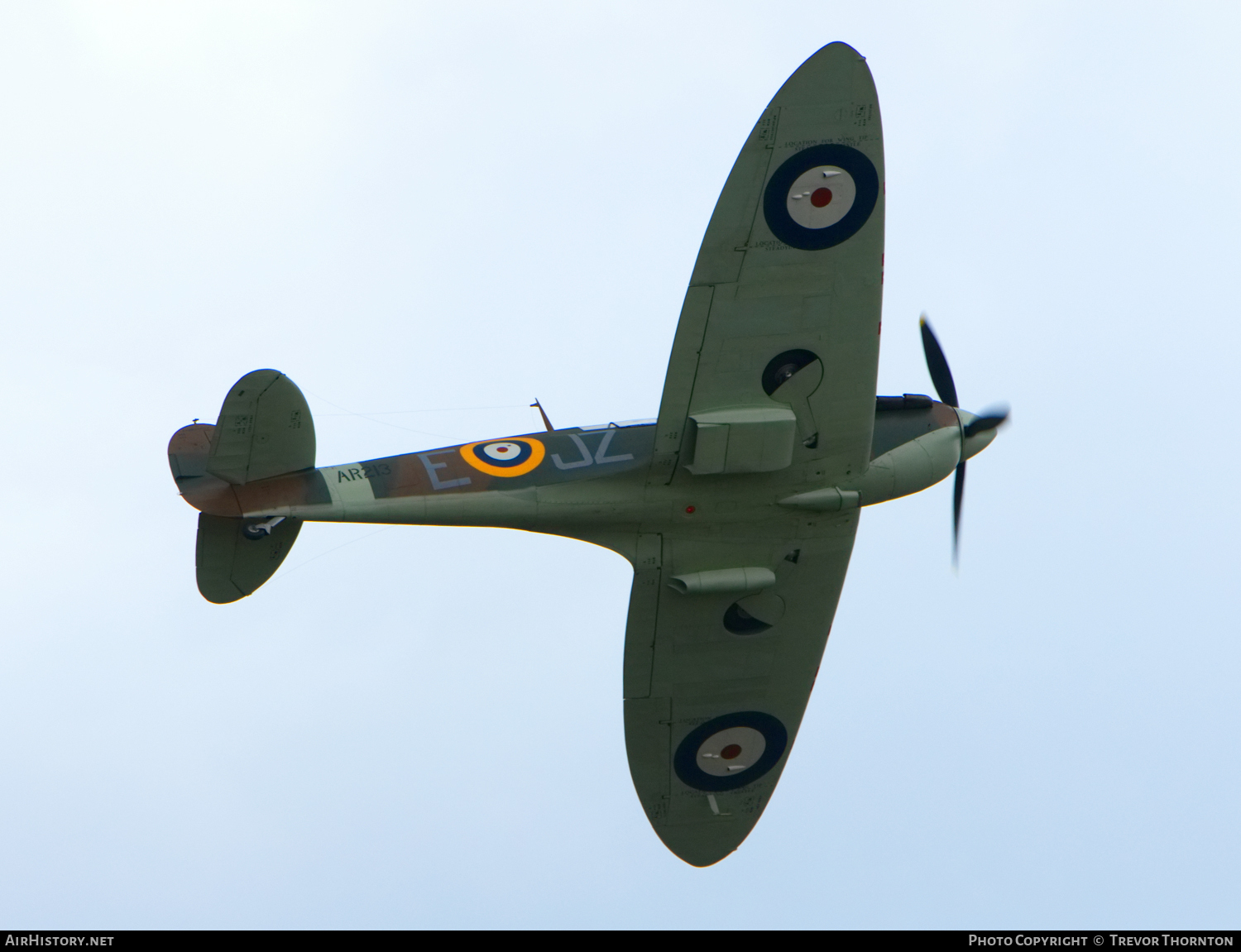 Aircraft Photo of G-AIST / AR213 | Supermarine 300 Spitfire Mk1A | UK - Air Force | AirHistory.net #103236