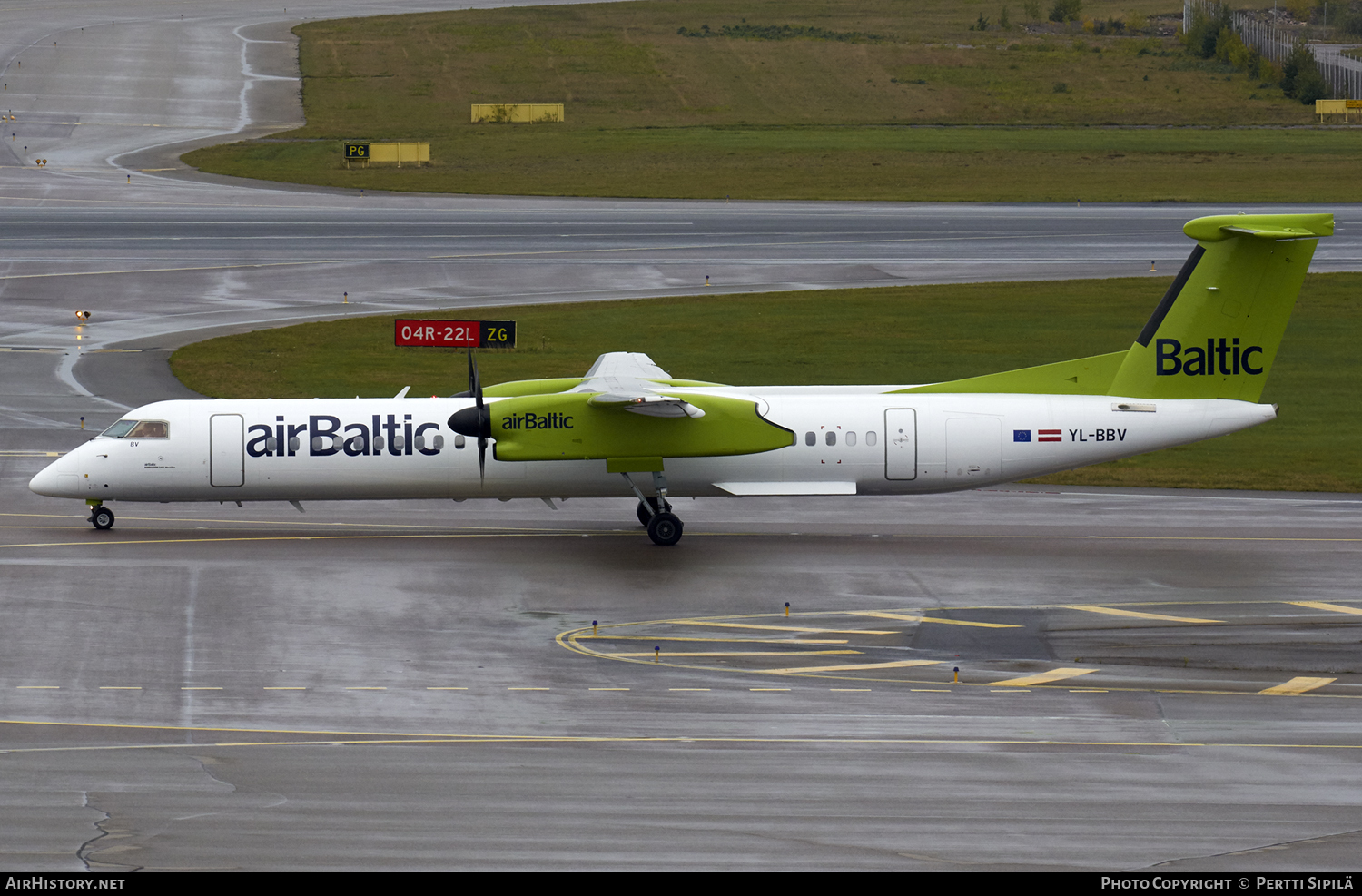Aircraft Photo of YL-BBV | Bombardier DHC-8-402 Dash 8 | AirBaltic | AirHistory.net #103241