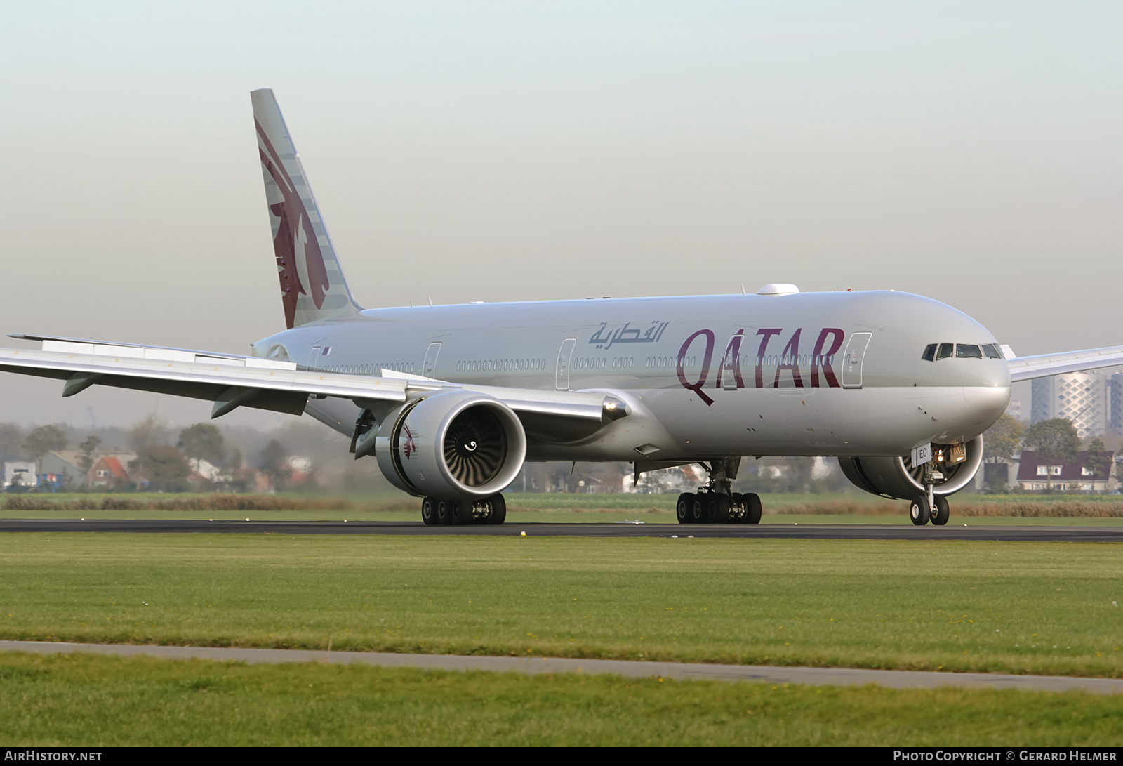 Aircraft Photo of A7-BEO | Boeing 777-300/ER | Qatar Airways | AirHistory.net #103242