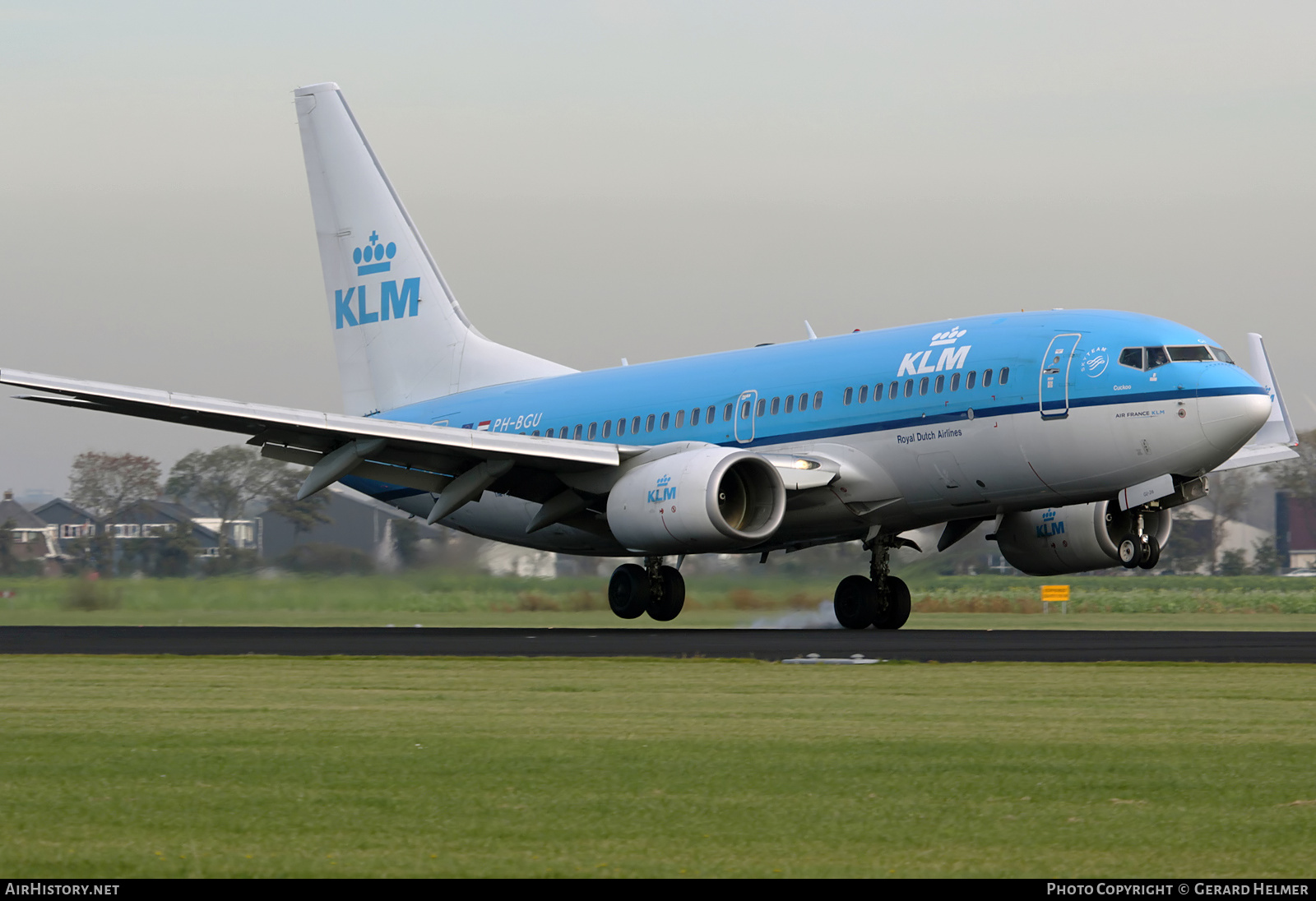 Aircraft Photo of PH-BGU | Boeing 737-7K2 | KLM - Royal Dutch Airlines | AirHistory.net #103248
