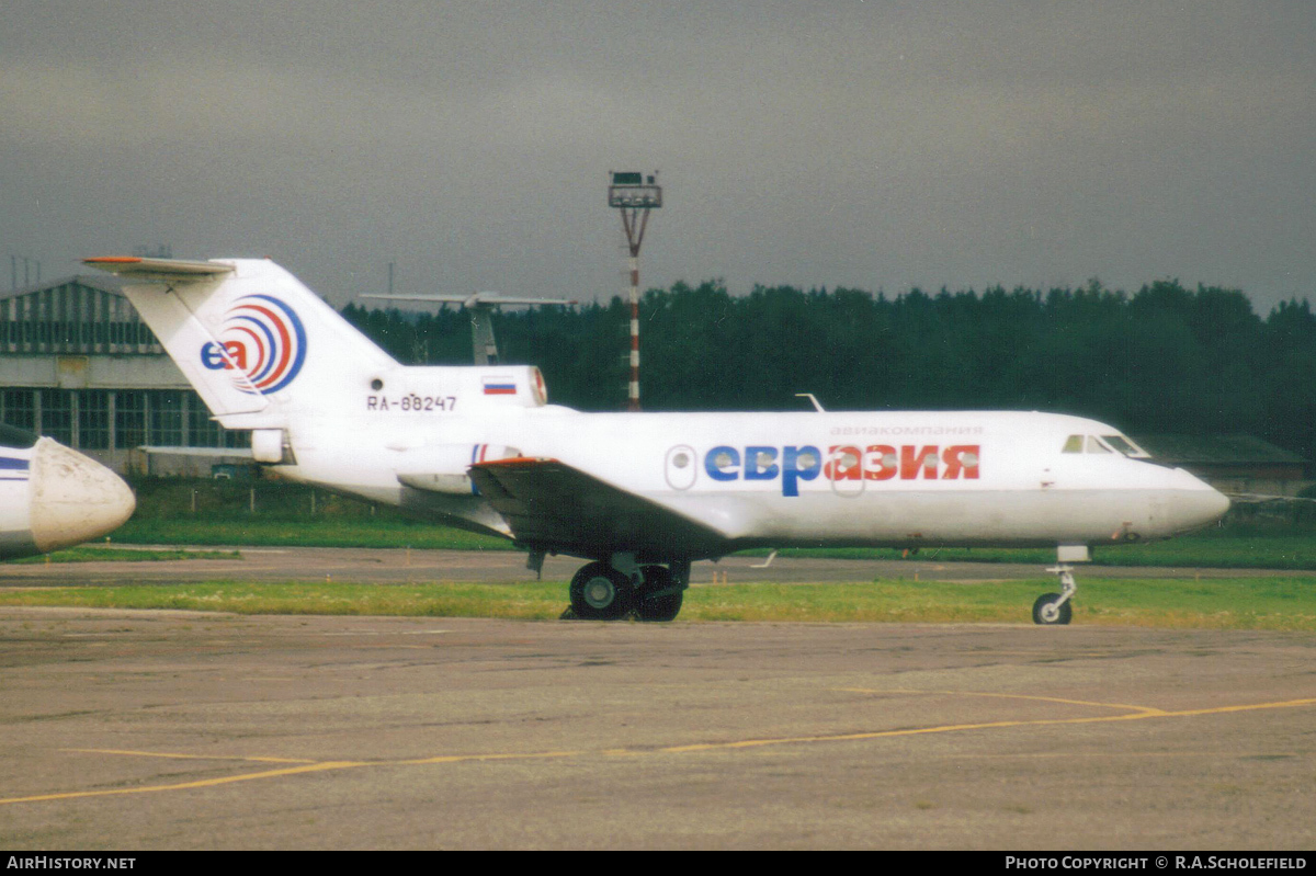 Aircraft Photo of RA-88247 | Yakovlev Yak-40 | Eurasia Airlines | AirHistory.net #103257