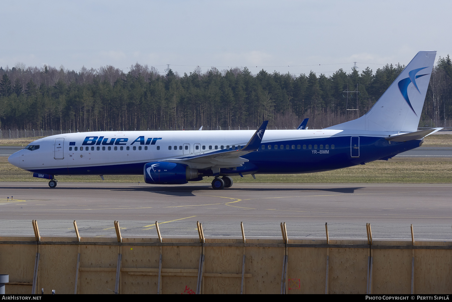 Aircraft Photo of YR-BMM | Boeing 737-82R | Blue Air | AirHistory.net #103296