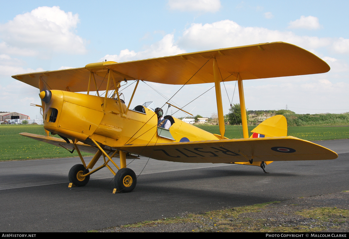 Aircraft Photo of G-AOIS / R-5172 | De Havilland D.H. 82A Tiger Moth II | UK - Air Force | AirHistory.net #103310