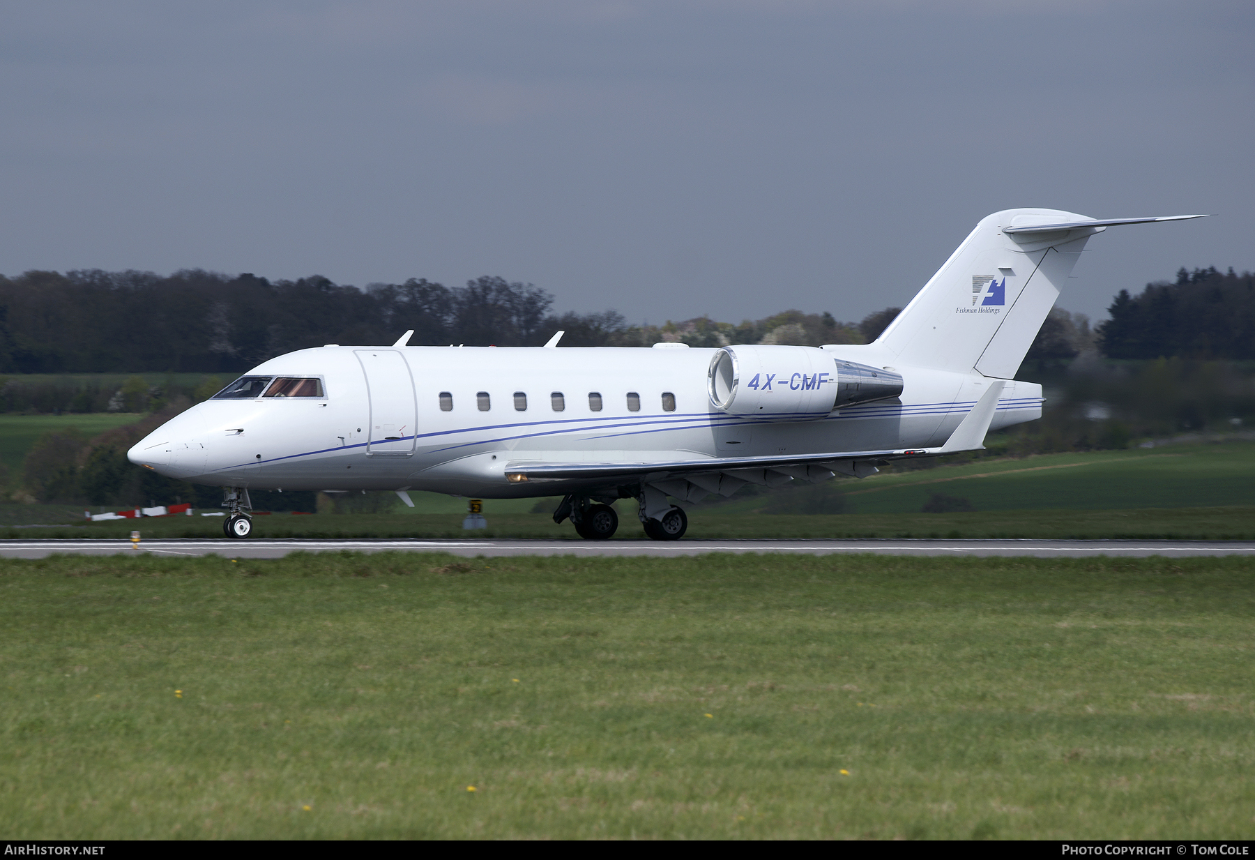 Aircraft Photo of 4X-CMF | Bombardier Challenger 604 (CL-600-2B16) | Fishman Holdings | AirHistory.net #103311