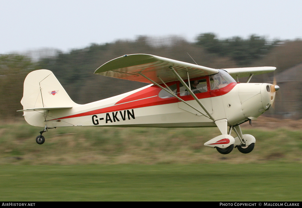 Aircraft Photo of G-AKVN | Aeronca 11AC Chief | AirHistory.net #103338