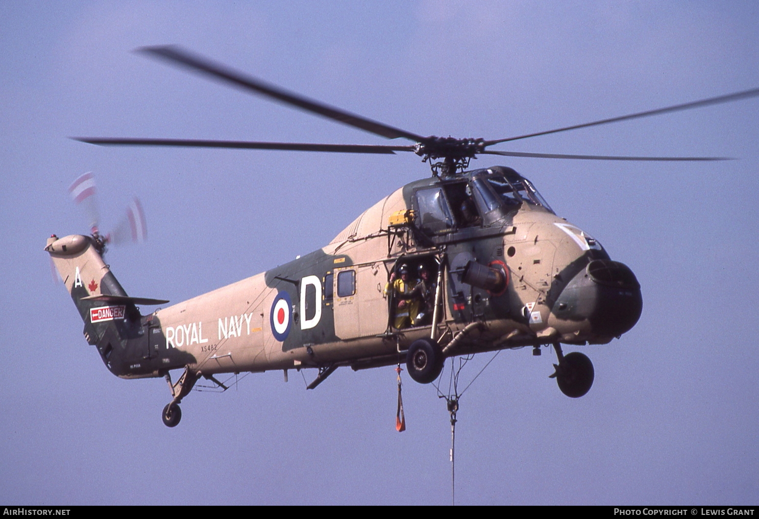 Aircraft Photo of XS482 | Westland WS-58 Wessex HU.5 | UK - Navy | AirHistory.net #103354