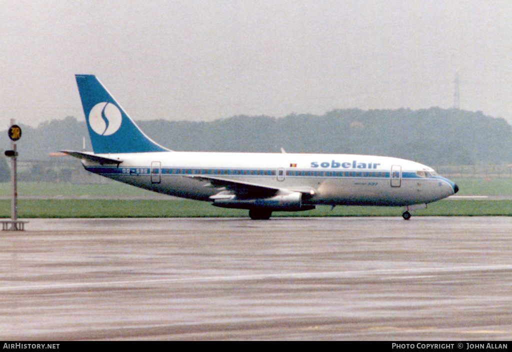 Aircraft Photo of OO-SBS | Boeing 737-229/Adv | Sobelair | AirHistory.net #103362