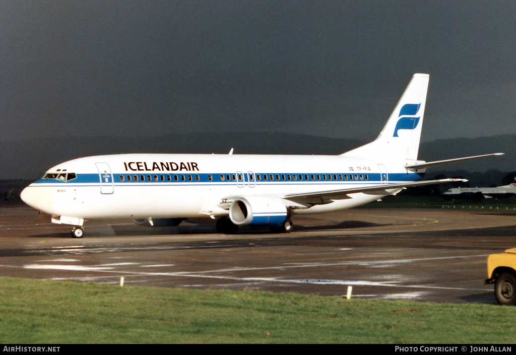 Aircraft Photo of TF-FIA | Boeing 737-408 | Icelandair | AirHistory.net #103371