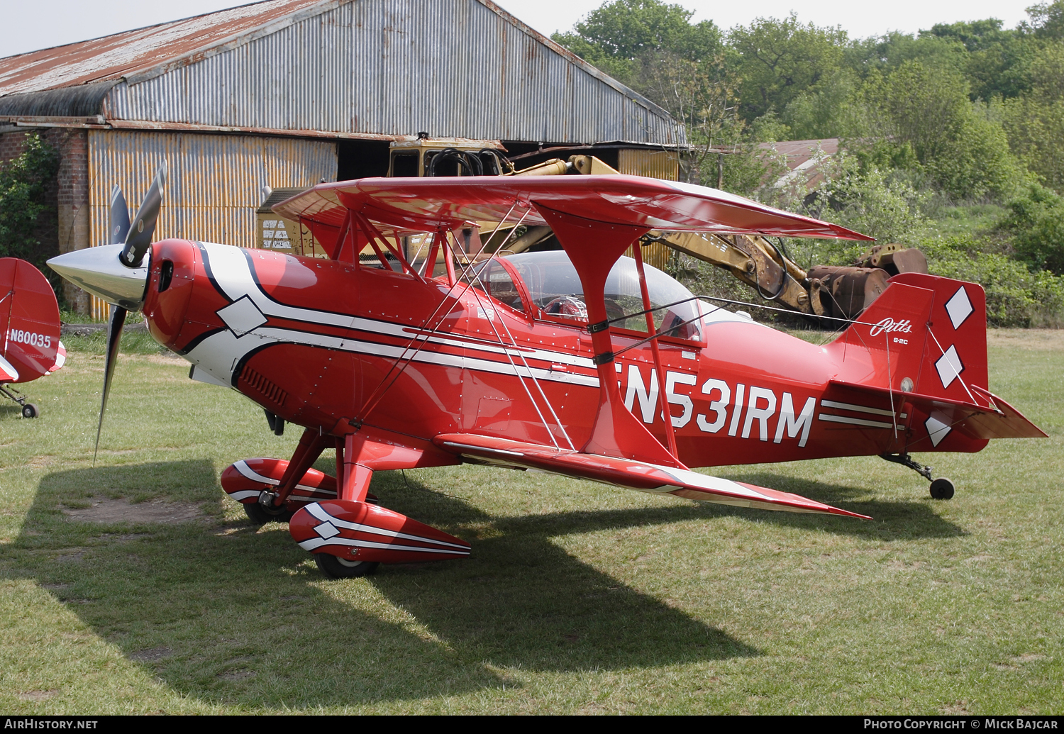 Aircraft Photo of N531RM | Aviat Pitts S-2C Special | AirHistory.net #103373