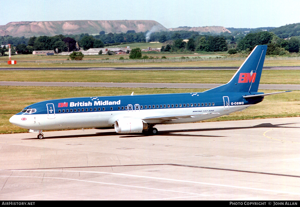Aircraft Photo of G-OBMG | Boeing 737-4Y0 | British Midland Airways - BMA | AirHistory.net #103374
