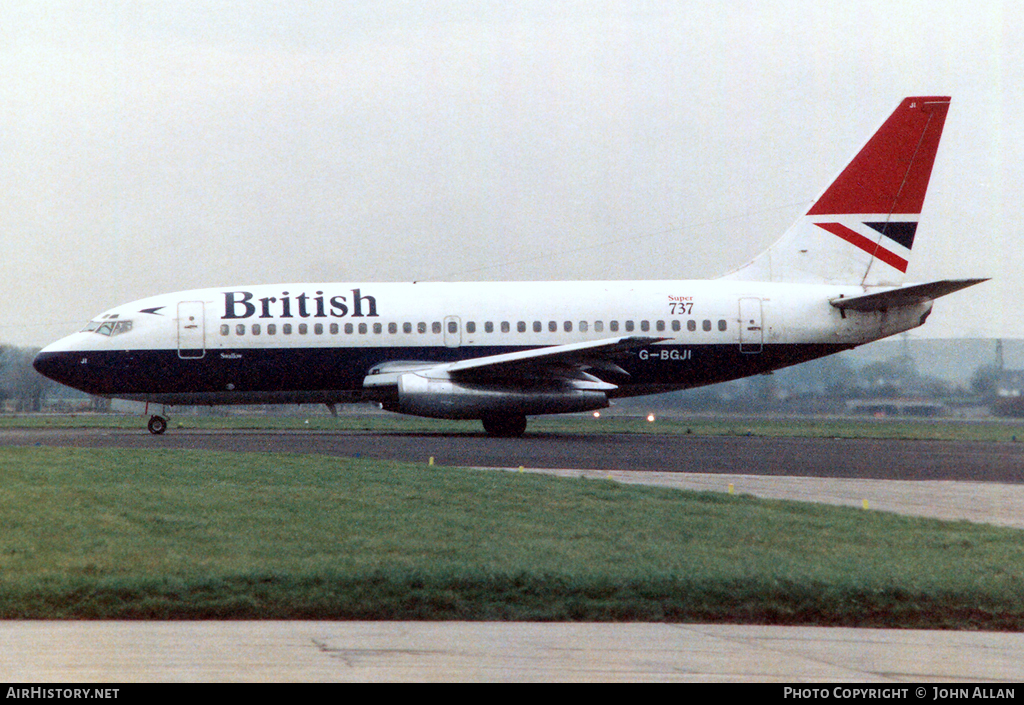 Aircraft Photo of G-BGJI | Boeing 737-236/Adv | British Airways | AirHistory.net #103386