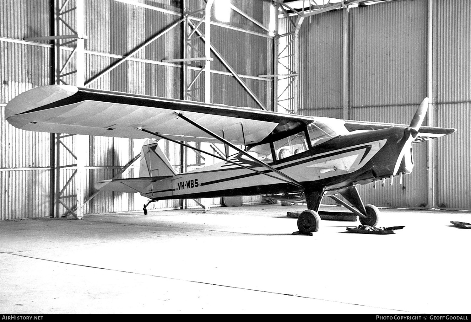 Aircraft Photo of VH-WBS | Auster J-5 Adventurer | AirHistory.net #103387