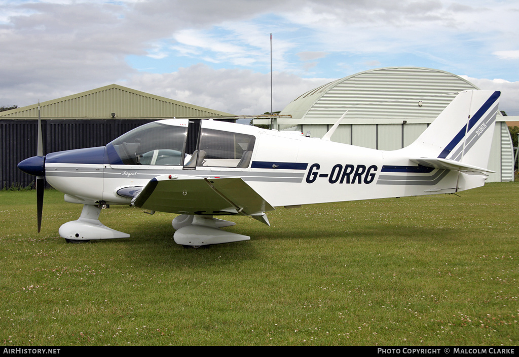 Aircraft Photo of G-ORRG | Robin DR-400-180 Regent | AirHistory.net #103394