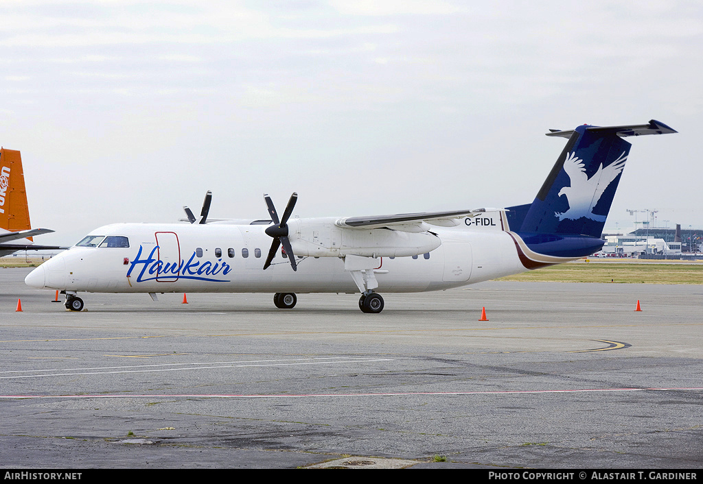 Aircraft Photo of C-FIDL | De Havilland Canada DHC-8-311 Dash 8 | Hawkair Aviation Services | AirHistory.net #103422