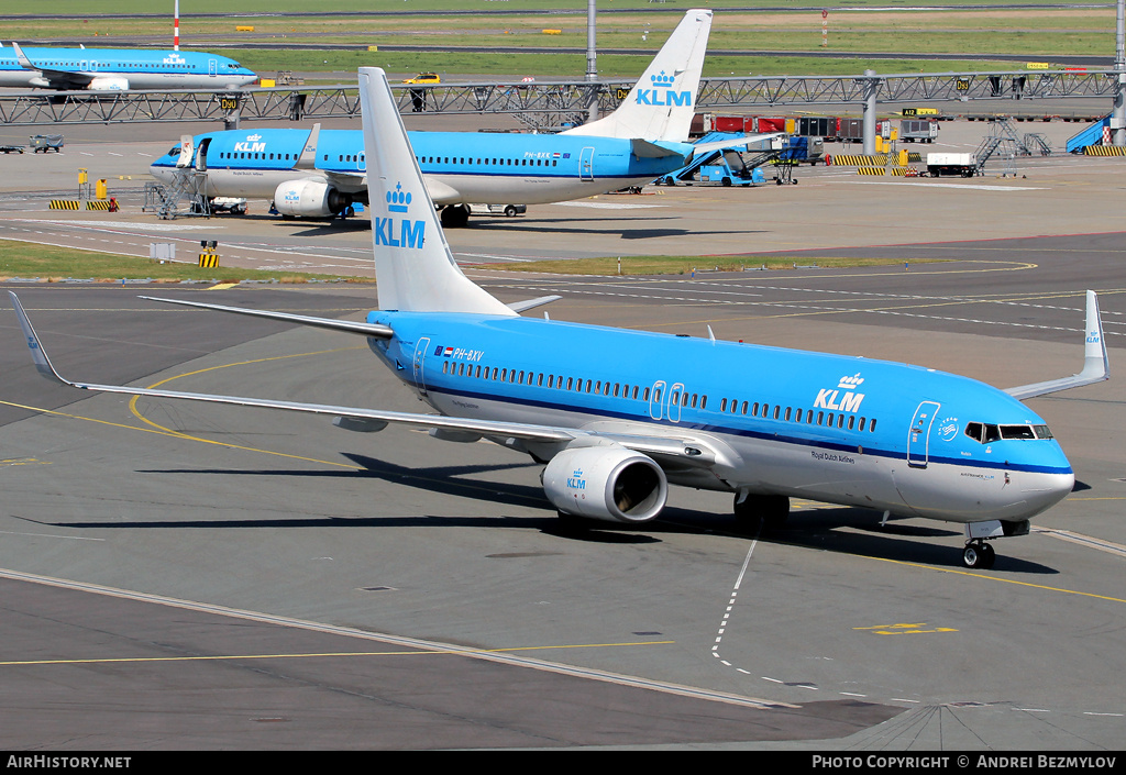 Aircraft Photo of PH-BXV | Boeing 737-8K2 | KLM - Royal Dutch Airlines | AirHistory.net #103428