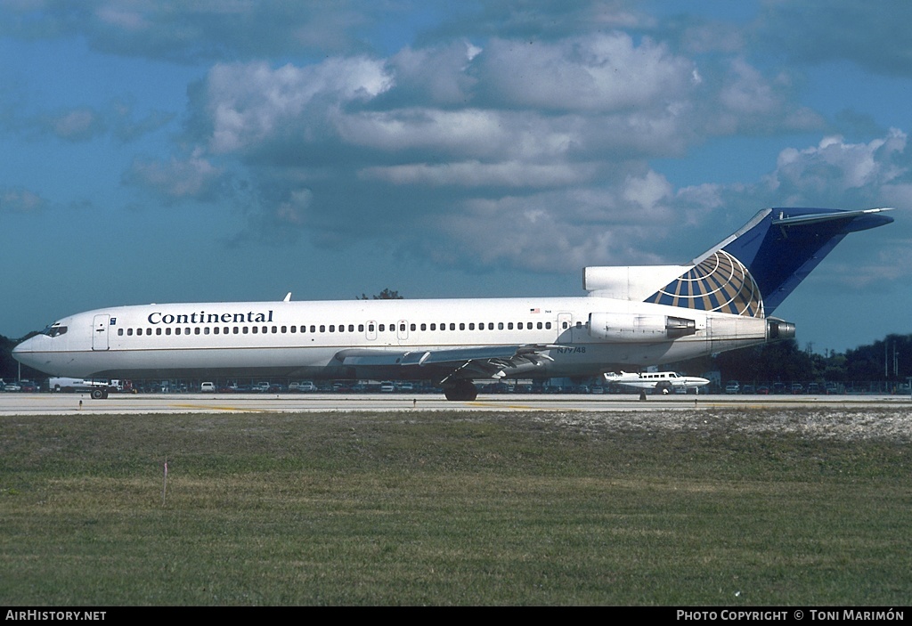 Aircraft Photo of N79748 | Boeing 727-224/Adv | Continental Airlines | AirHistory.net #103429