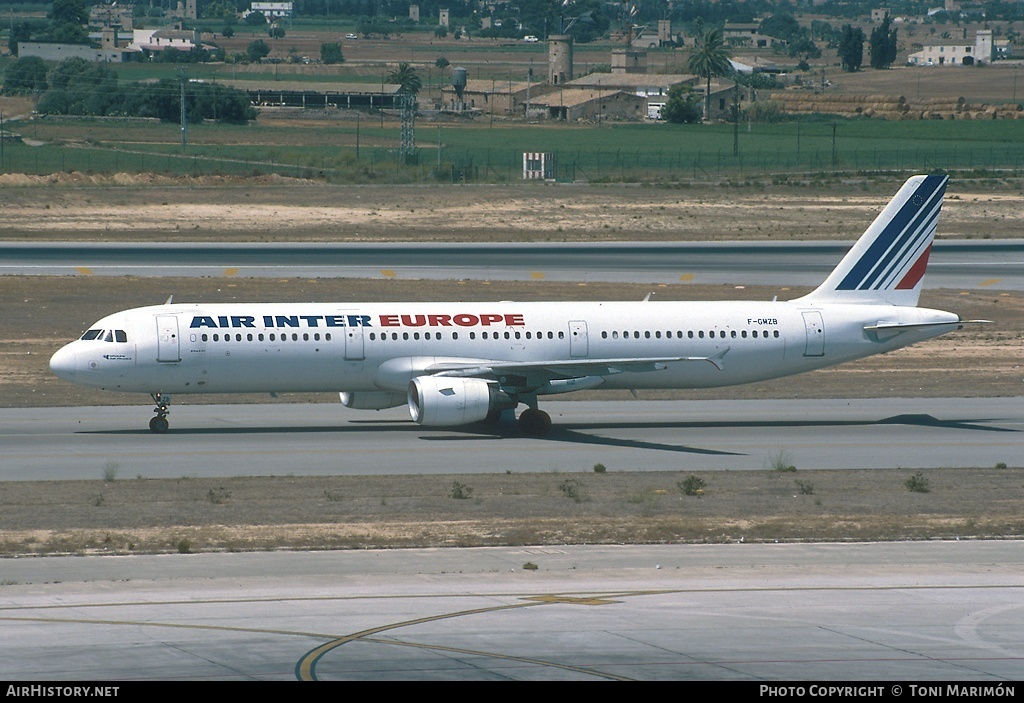 Aircraft Photo of F-GMZB | Airbus A321-111 | Air Inter Europe | AirHistory.net #103431