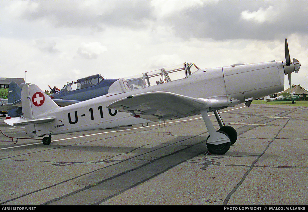Aircraft Photo of G-PTWO / U-110 | Pilatus P-2-05 | Switzerland - Air Force | AirHistory.net #103437