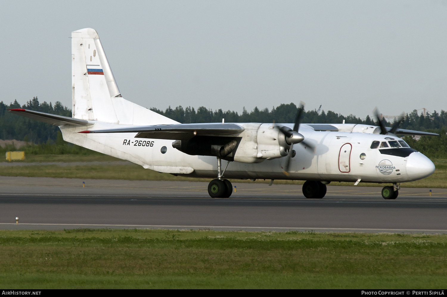 Aircraft Photo of RA-26086 | Antonov An-26B | Pskovavia | AirHistory.net #103455