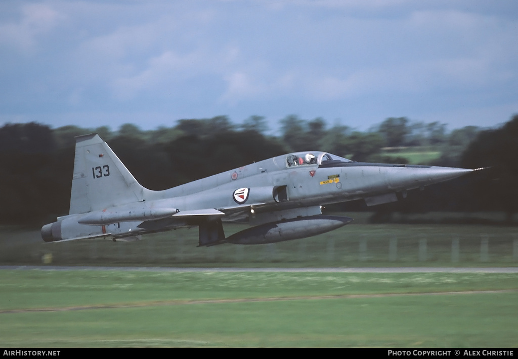 Aircraft Photo of 133 | Northrop F-5A Freedom Fighter | Norway - Air Force | AirHistory.net #103489