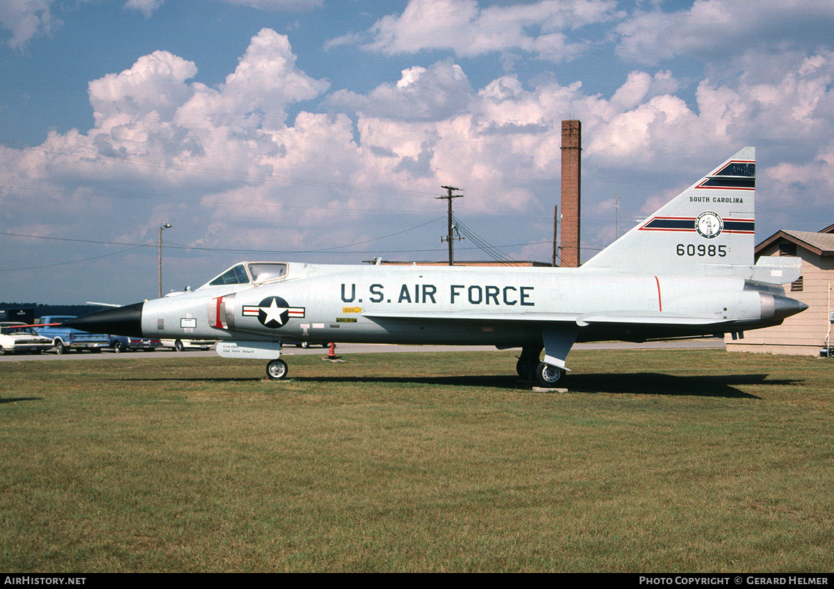 Aircraft Photo of 56-985 / 60985 | Convair F-102A Delta Dagger | USA - Air Force | AirHistory.net #103494