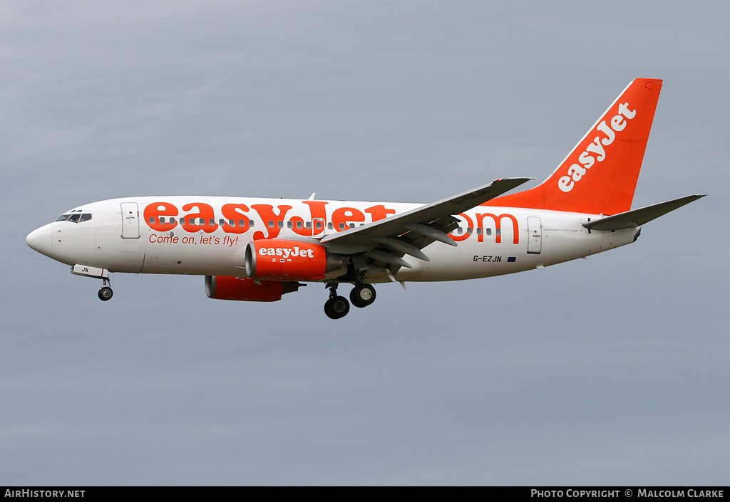 Aircraft Photo of G-EZJN | Boeing 737-73V | EasyJet | AirHistory.net #103504