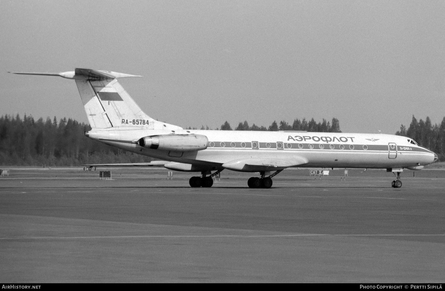 Aircraft Photo of RA-65784 | Tupolev Tu-134A-3 | Aeroflot | AirHistory.net #103507