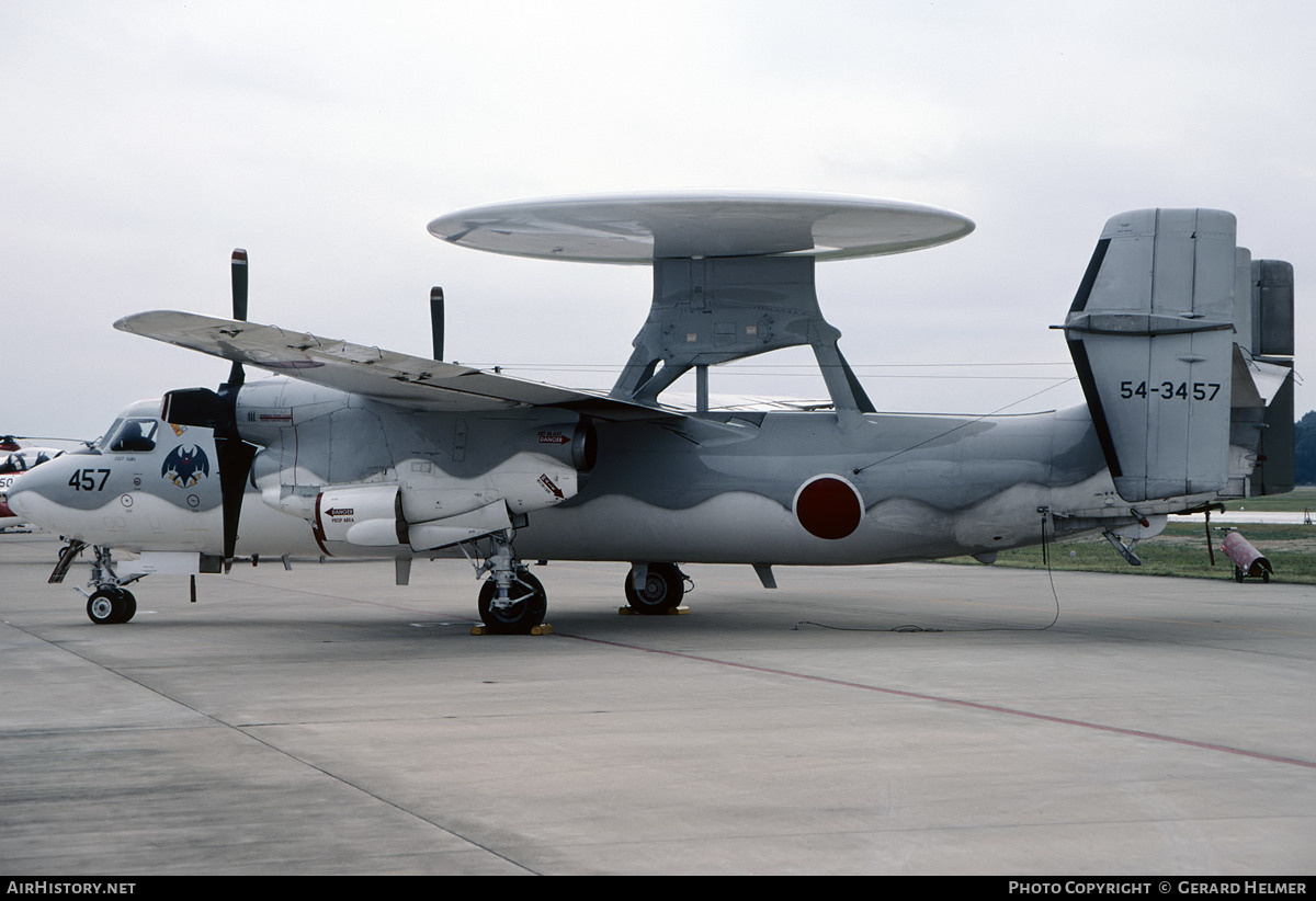 Aircraft Photo of 54-3457 | Grumman E-2C Hawkeye | Japan - Air Force | AirHistory.net #103513