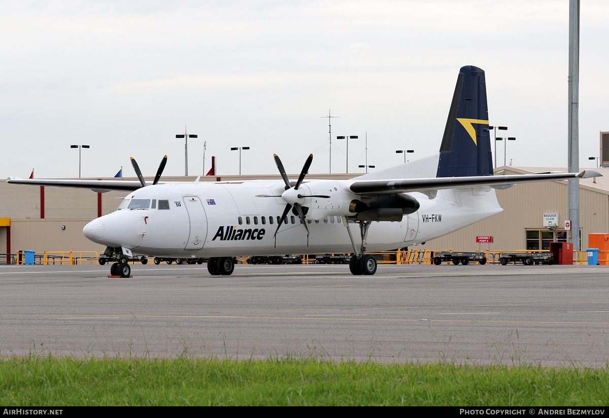 Aircraft Photo of VH-FKW | Fokker 50 | Alliance Airlines | AirHistory.net #103519