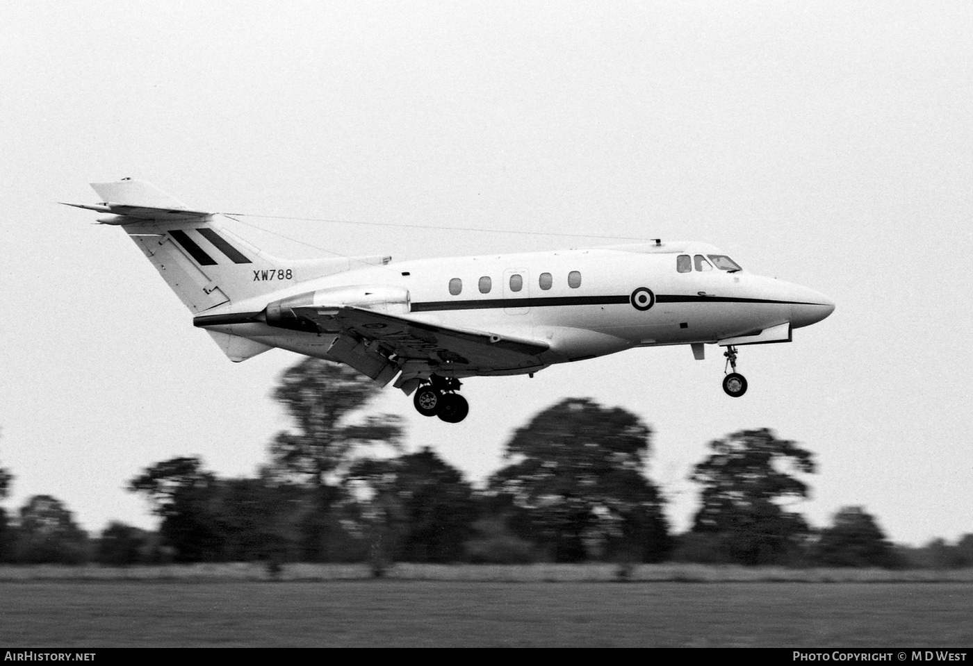 Aircraft Photo of XW788 | Hawker Siddeley HS-125 CC1 (HS-125-400B) | UK - Air Force | AirHistory.net #103528