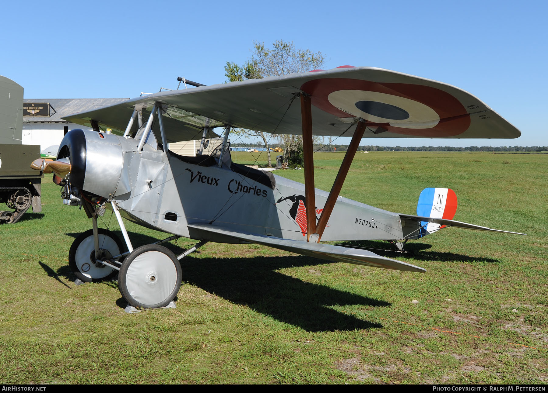 Aircraft Photo of N7075J | Nieuport 12 (Replica) | France - Air Force | AirHistory.net #103589