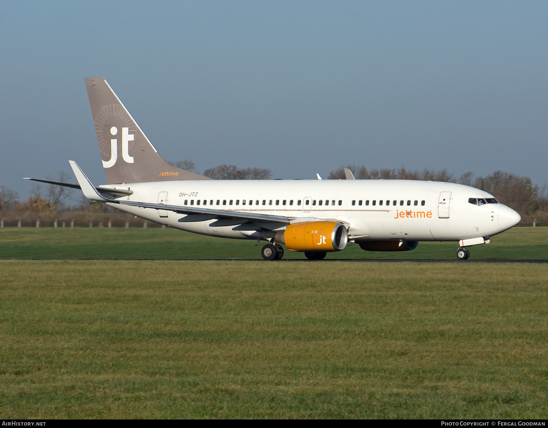 Aircraft Photo of OH-JTZ | Boeing 737-73S | Jettime | AirHistory.net #103590