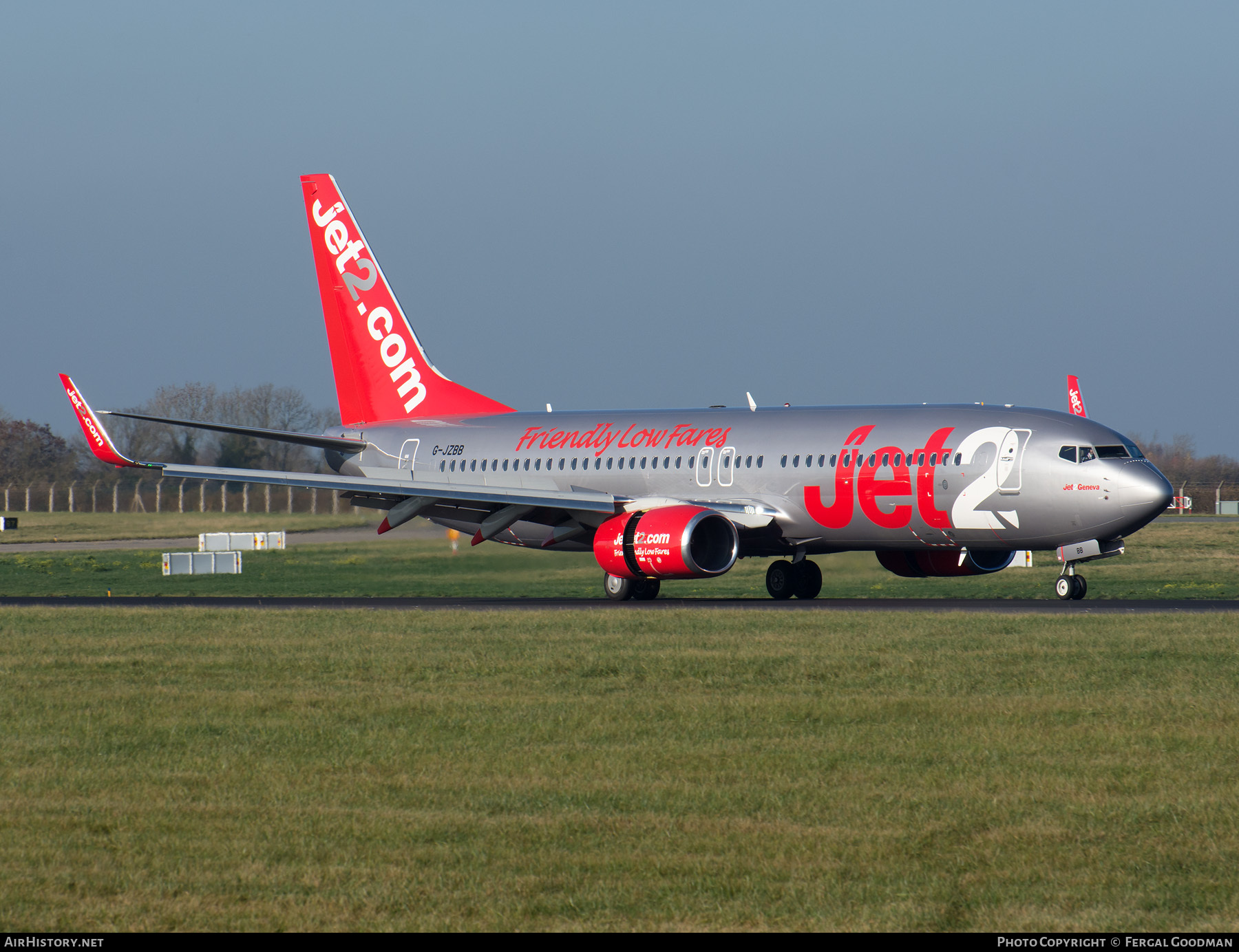 Aircraft Photo of G-JZBB | Boeing 737-800 | Jet2 | AirHistory.net #103591