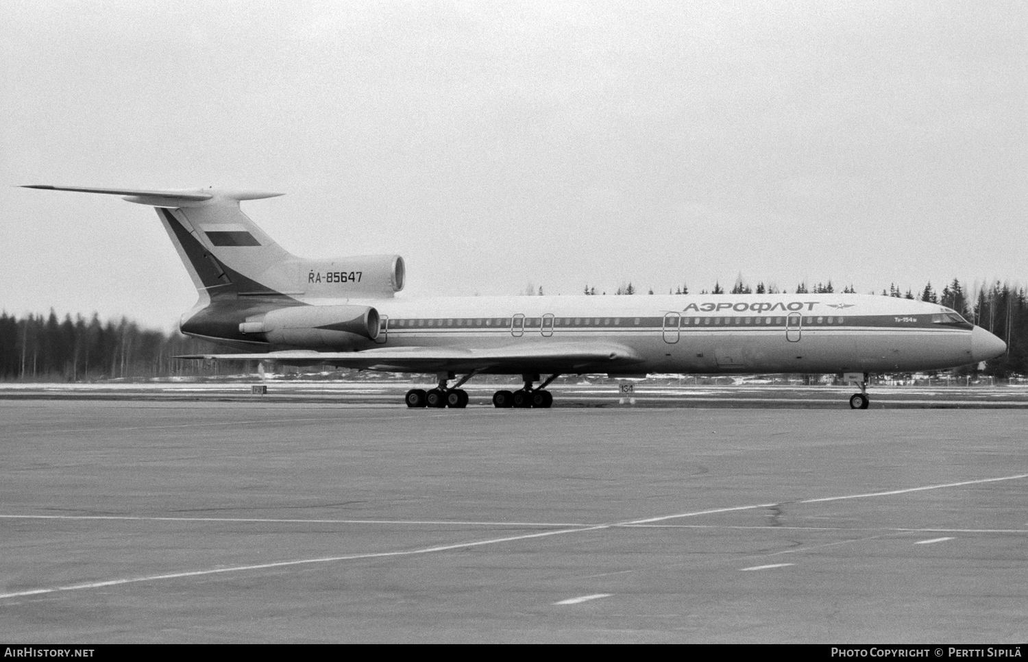 Aircraft Photo of RA-85647 | Tupolev Tu-154M | Aeroflot | AirHistory.net #103603