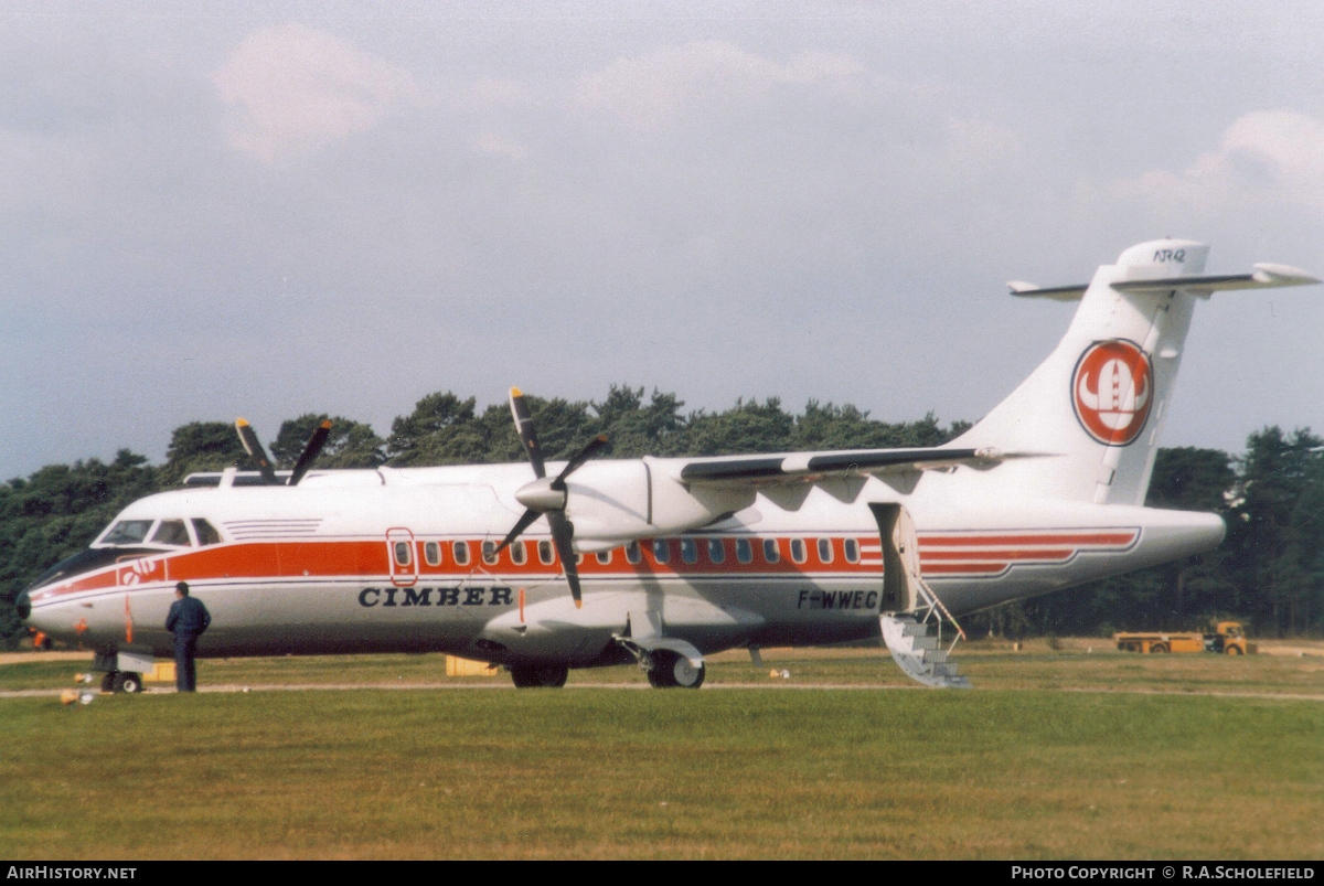 Aircraft Photo of F-WWEC | ATR ATR-42-300 | Cimber Air | AirHistory.net #103632