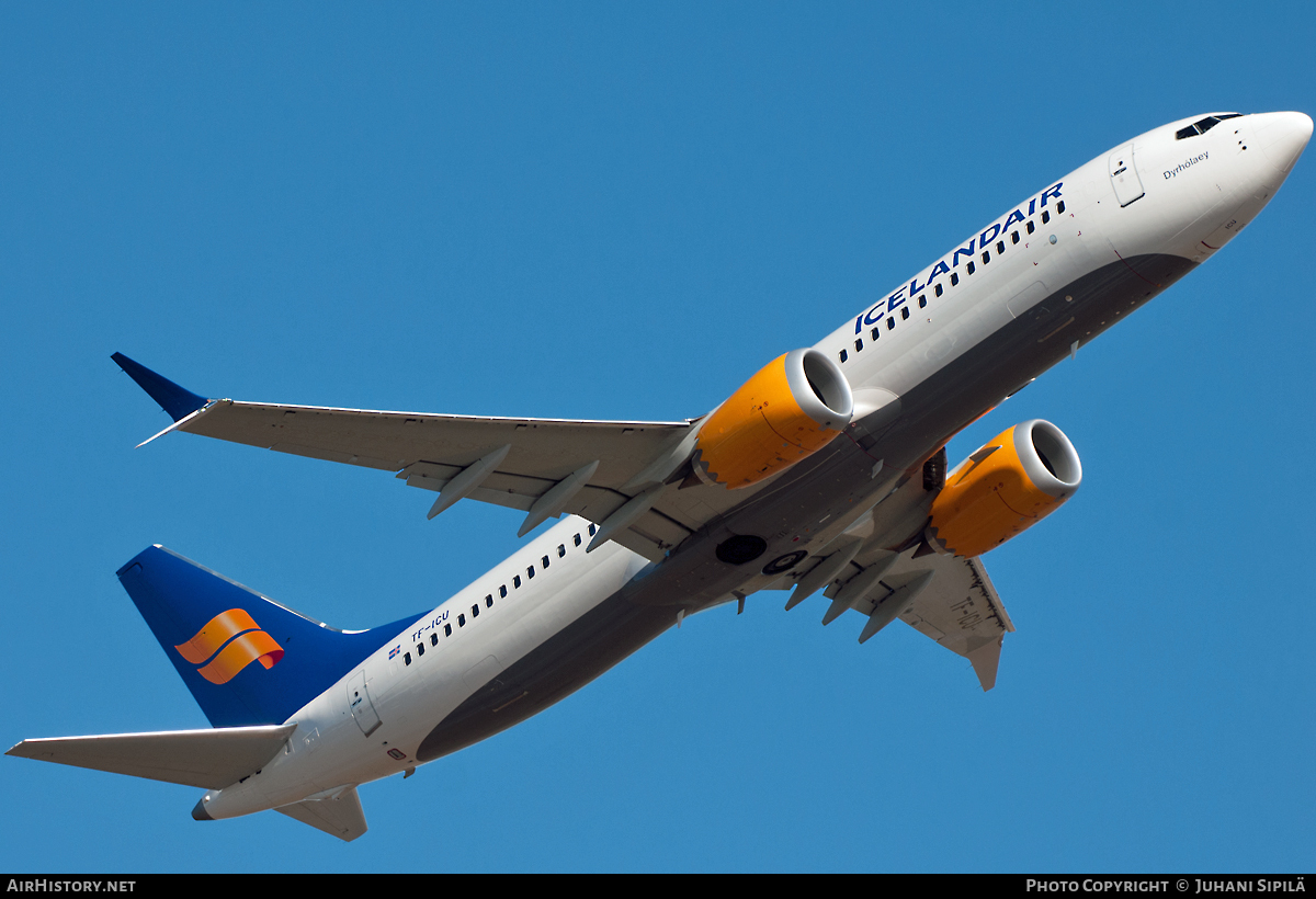 Aircraft Photo of TF-ICU | Boeing 737-8 Max 8 | Icelandair | AirHistory.net #103638